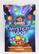 Foam Brain Games: Mystery Loot Plastic RPG Dice Set + Bonus Metal Die