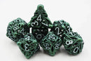 Foam Brain Games Hollow Mind Eater: Green RPG Metal Dice Set