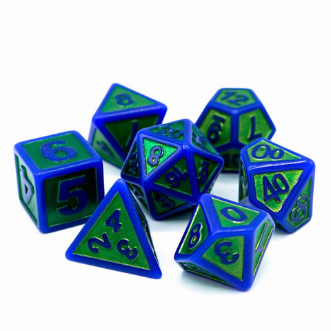 Die Hard Dice 7 Die RPG Dice Set: Untamed Naga