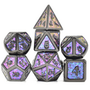 Foam Brain Games Color Shifting: Night Sky RPG Metal Dice Set