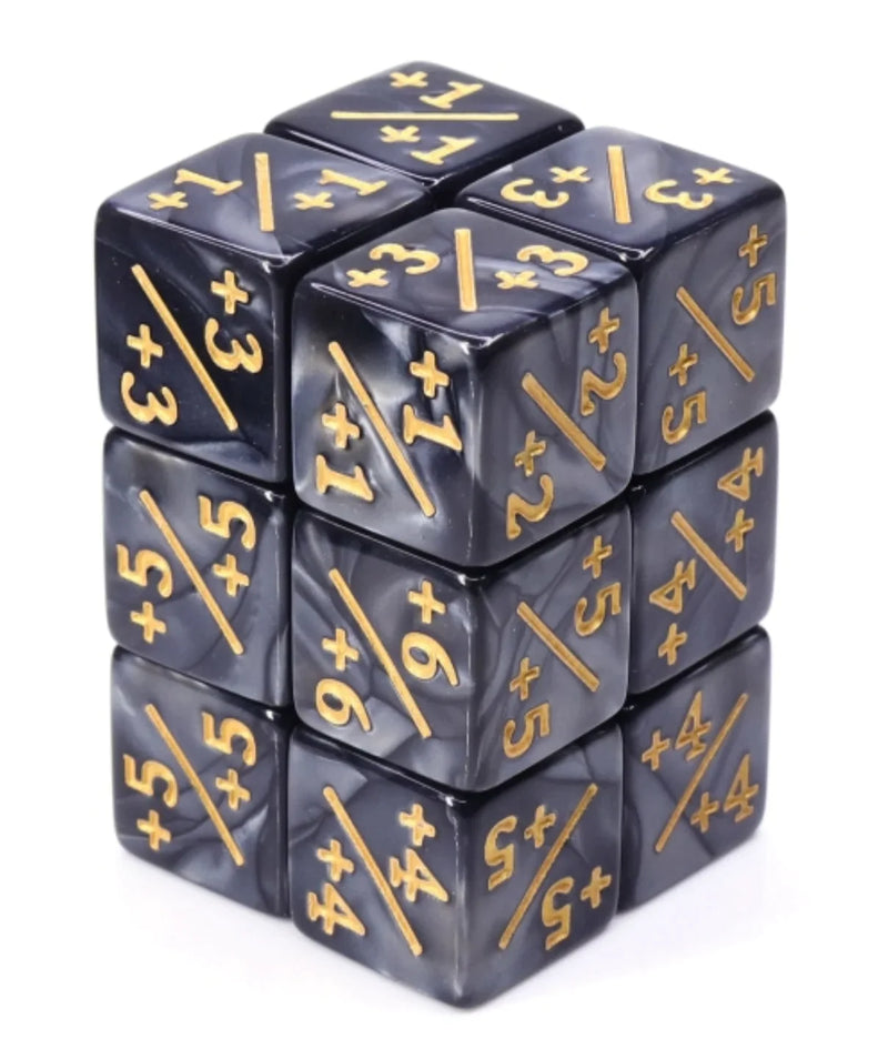 Foam Brain Games +1/+1 Counters - Pearl Black