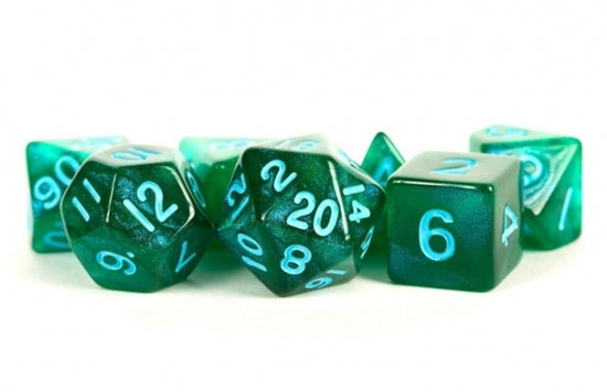 Metallic Dice Games 7 Dice Set: Stardust
