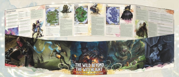 Dungeons & Dragons: 5th Edition - The Wild Beyond the Witchlight Dungeon Master's Screen