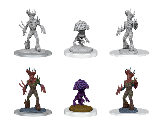 Wizkids: Nolzur's Marvelous Miniatures: Myconid Sovereign & Sprouts