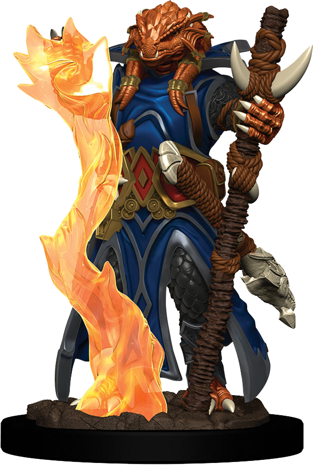 Wizkids Icons of the Realms Premium Miniatures: Dragonborn Sorcerer