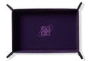 Die Hard Dice: Table Armor Folding Rectangle Tray: Purple Velvet