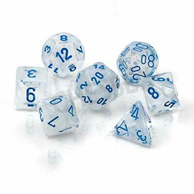 Chessex Borealis: Icicle/Light Blue 7 Dice Set