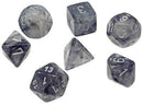 Chessex Borealis: Light Smoke/Silver 7 Dice Set