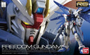 BANDAI RG Gundam SEED ZGMF-X10A Freedom Gundam 1/144 Colored Plastic Model Kit