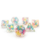 Sirius Dice: 7 Die Set: Lucky Charm Glowworm