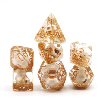 Foam Brain Games RPG Set: Skull and Gold Glitter