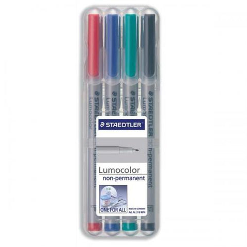 Chessex - Staedtler Lumocolor Marker Wet Erase/Pen Set (4)
