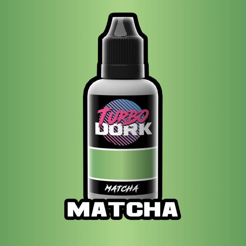 Turbo Dork: Matcha Metallic Acrylic Paint