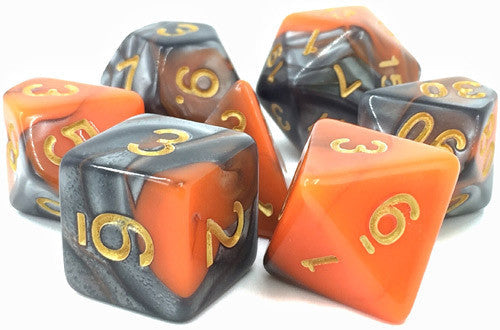 Tasty Minstrel Games Dargon's Dice 7 Die Set: Waylander's Forge