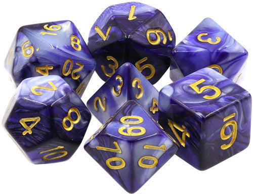 Tasty Minstrel Games Dargon's Dice 7 Die Set: Sorcerous Storm