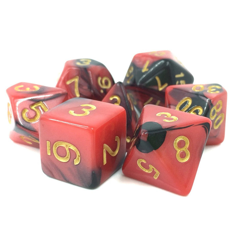 Tasty Minstrel Games Dargon's Dice 7 Die Set: Blood Pact