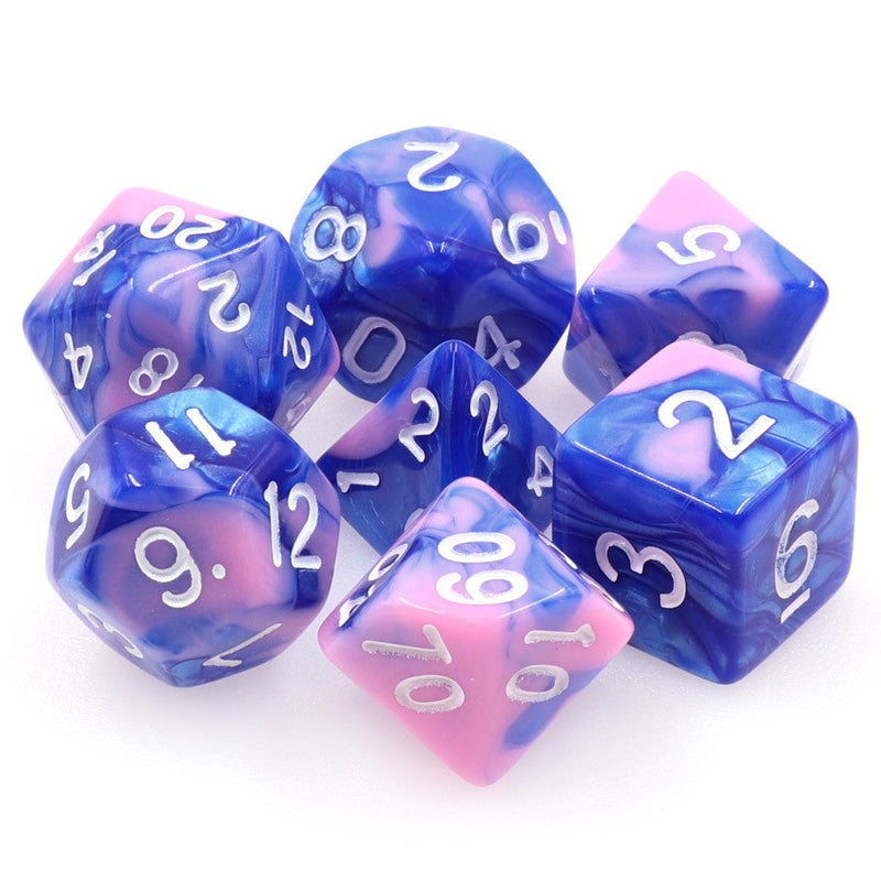 Tasty Minstrel Games Dargon's Dice 7 Die Set: Triton's Scales
