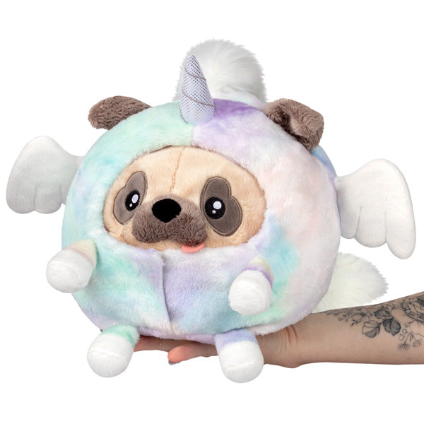 Mini Squishable Undercover Pug in Alicorn