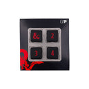 Ultra Pro Heavy Metal D&D Dice Set - 4D6