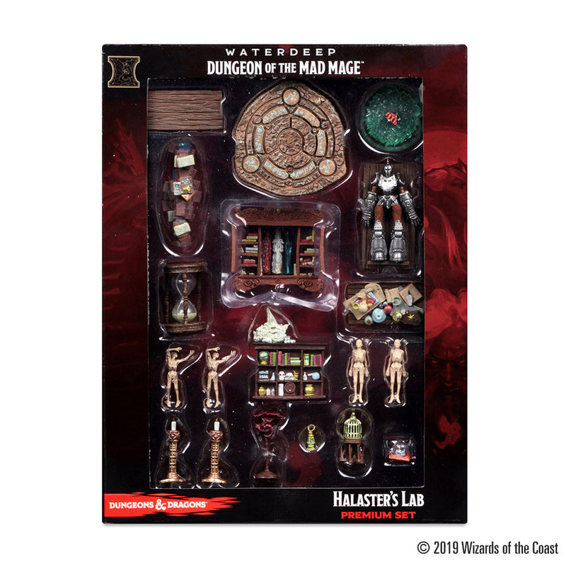 Wizkids Icons of the Realms: Waterdeep: Dungeon of the Mad Mage â€“ Halasterâ€™s Lab Premium Set