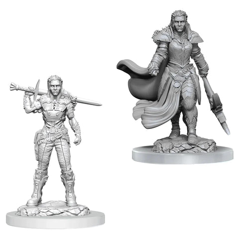 Wizkids: Nolzur's Marvelous Miniatures: Orc Fighter Female