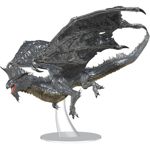 Icons of the Realms: Adult Silver Dragon